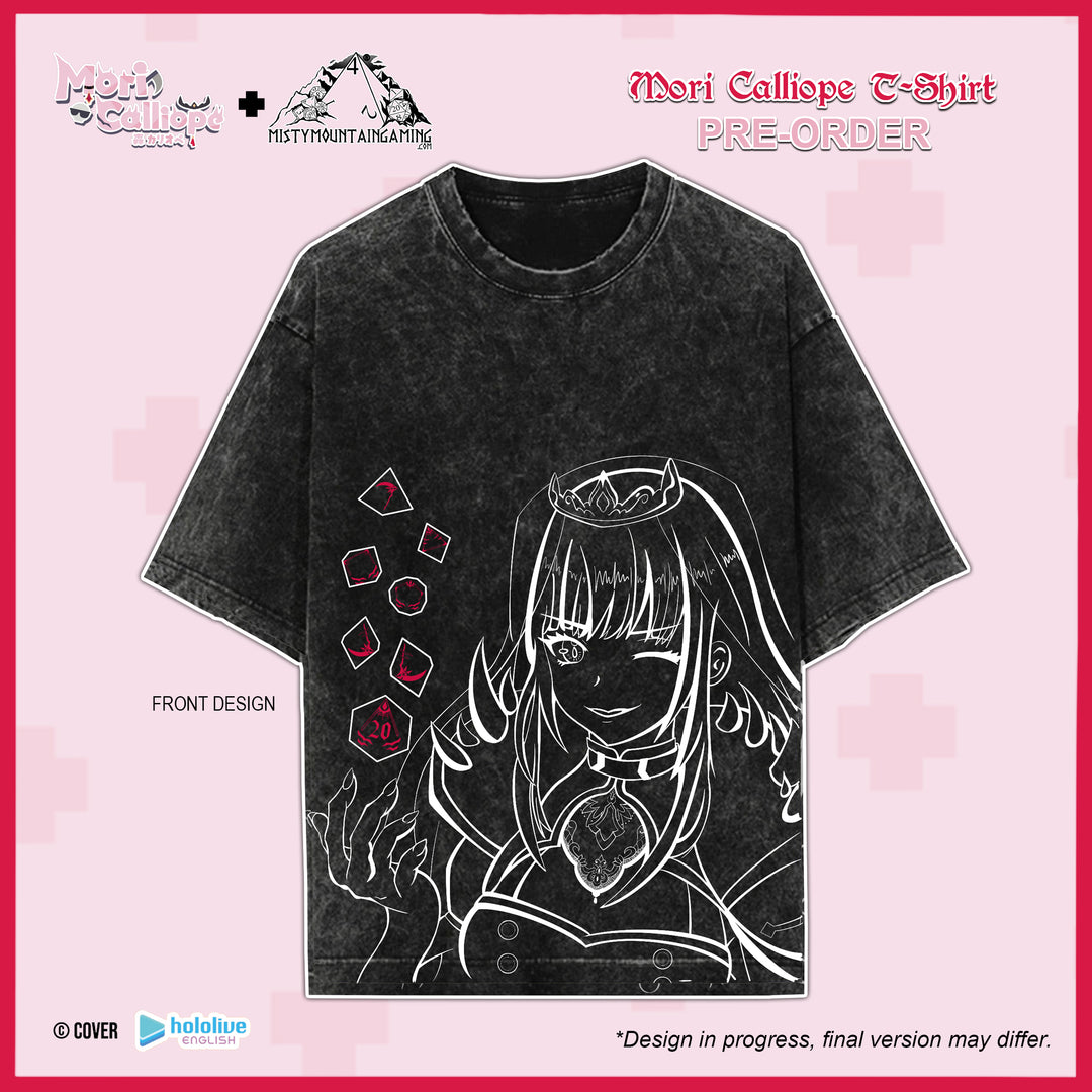 予約商品 | 森カリオペ Tシャツ | ホロライブEnglish x MMG 限定