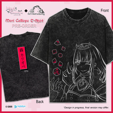 PRE-ORDER | Mori Calliope T-Shirt | hololive English x MMG Exclusive