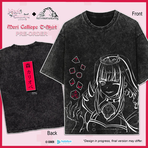 PRE-ORDER | Mori Calliope T-Shirt | hololive English x MMG Exclusive