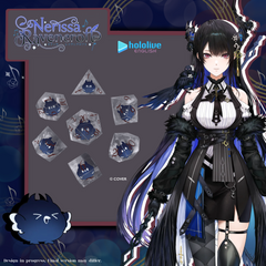 PRE-ORDER | Nerissa Ravencroft Sharp-Edged Resin Dice Set | hololive English x MMG Exclusive