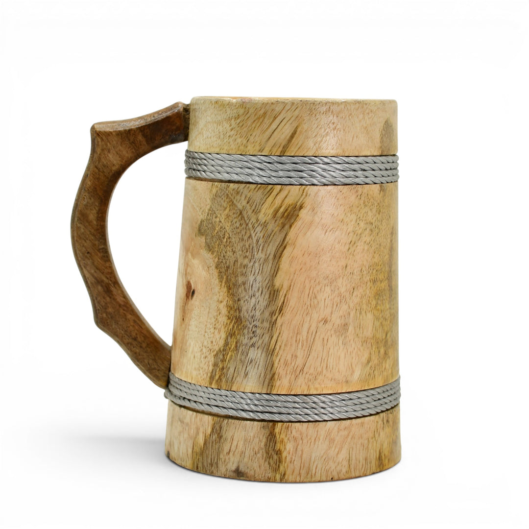 Natural Wood Tree of Life Tankard
