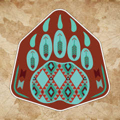 Navajo Sticker - Dice Around the World Collection