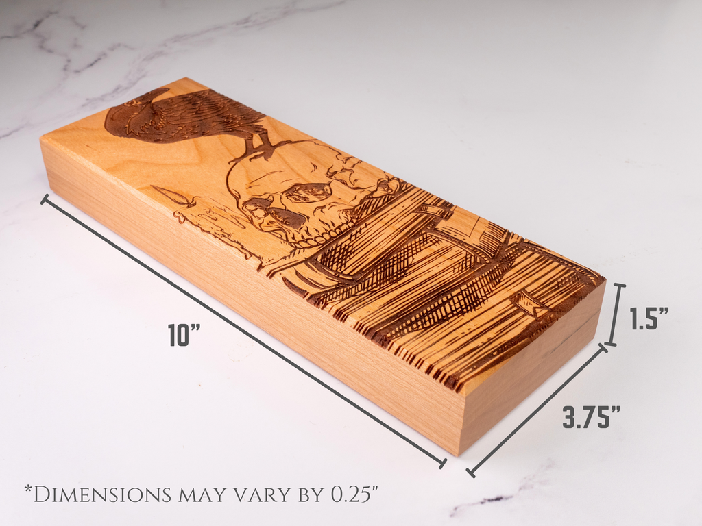 wood engraved dice vault for tabletop gaming dice