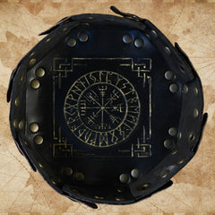 Nordic Leather Dice Tray - Dice Around the World Collection