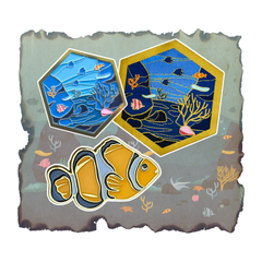 Ocean Biome Patch and Pin Set