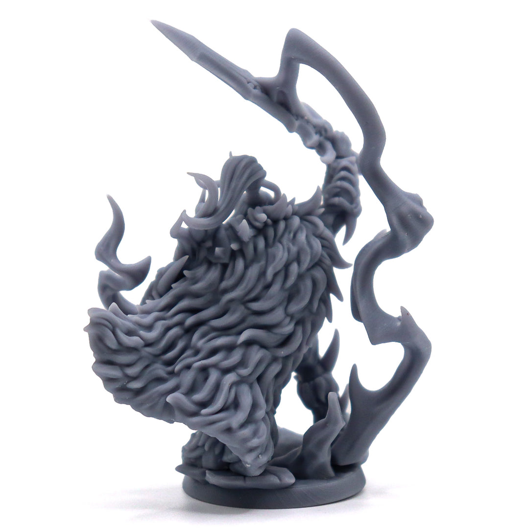Orc Bonecaller Warlord Miniature