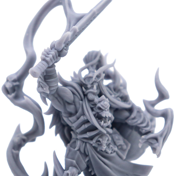 Orc Bonecaller Warlord Miniature