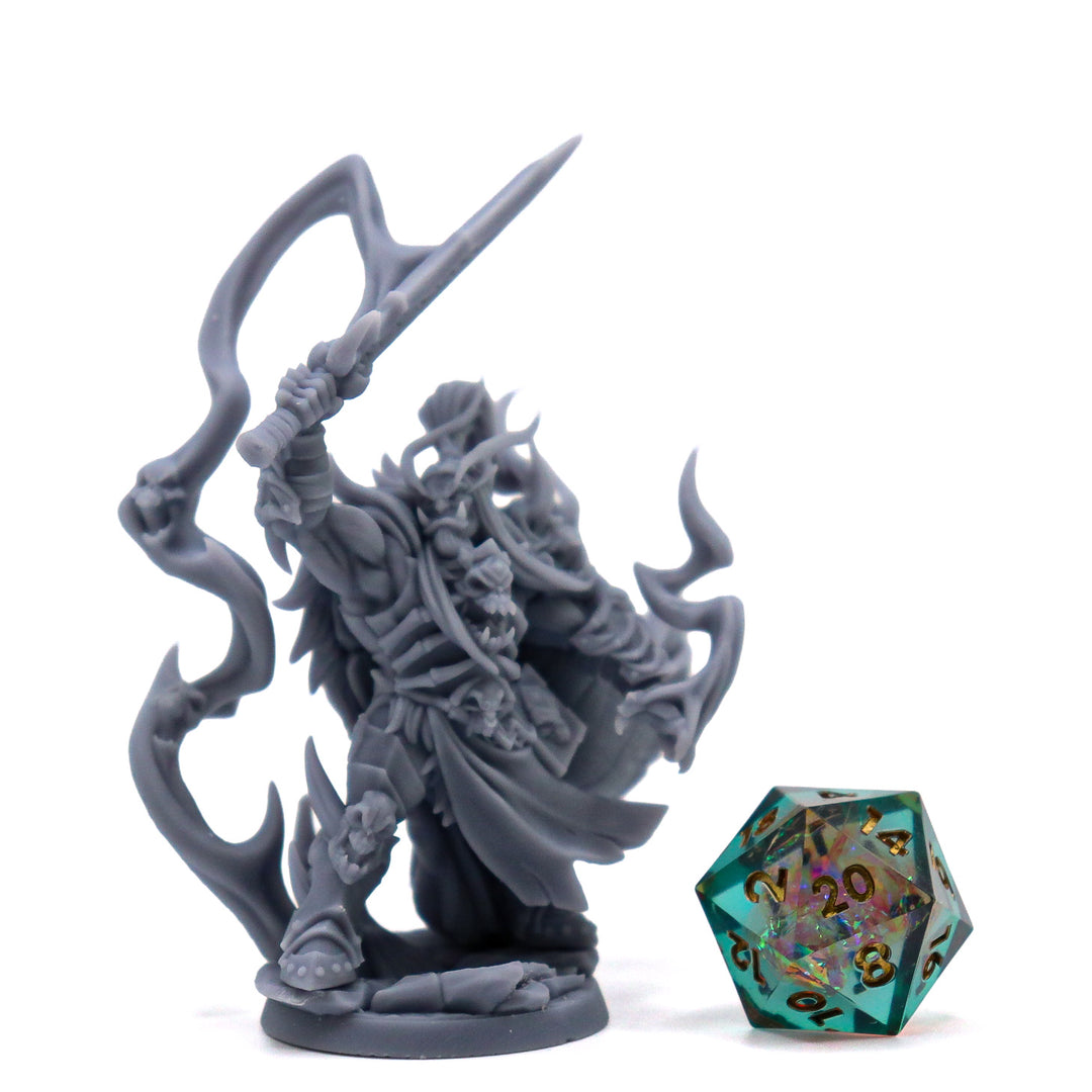 Orc Bonecaller Warlord Miniature