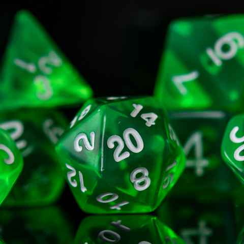 Potion of Stamina Acrylic Dice Set