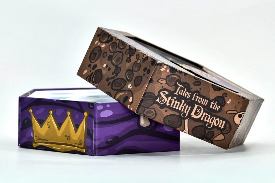 PRE-ORDER || SMARSH Sharp-Edged Resin Dice Set | Tales From the Stinky Dragon x MMG