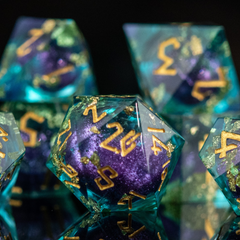 Siren's Treasure Liquid Core Dice Set
