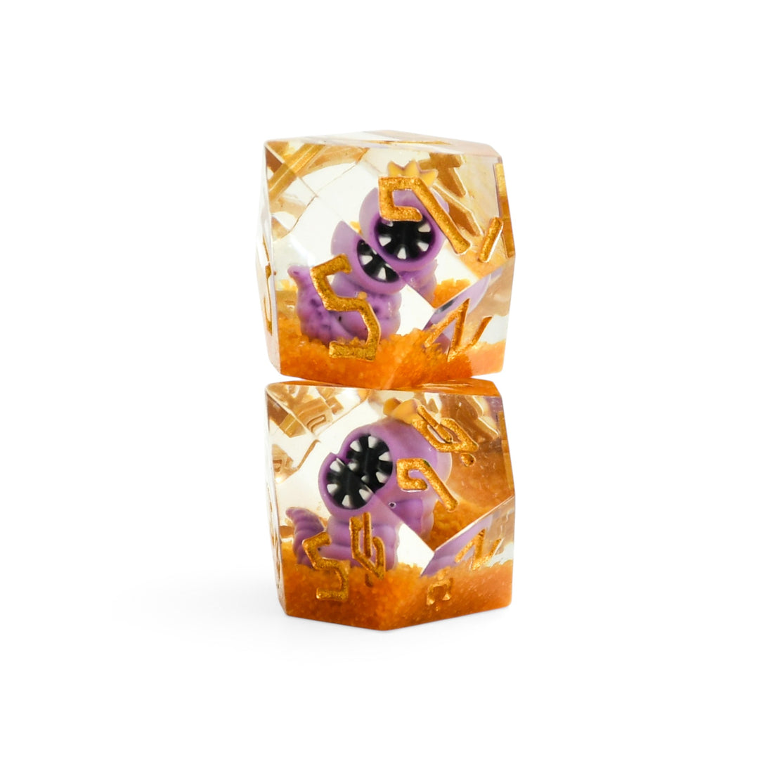 PRE-ORDER || SMARSH Sharp-Edged Resin Dice Set | Tales From the Stinky Dragon x MMG