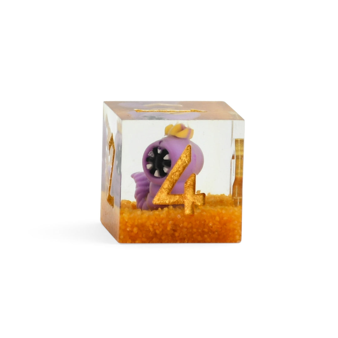 PRE-ORDER || SMARSH Sharp-Edged Resin Dice Set | Tales From the Stinky Dragon x MMG
