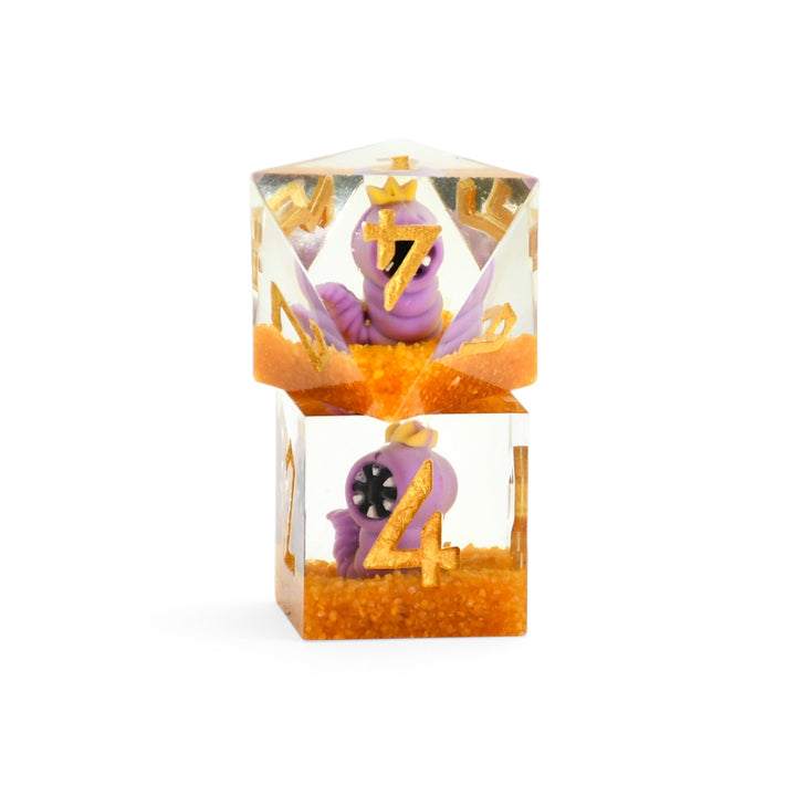 PRE-ORDER || SMARSH Sharp-Edged Resin Dice Set | Tales From the Stinky Dragon x MMG