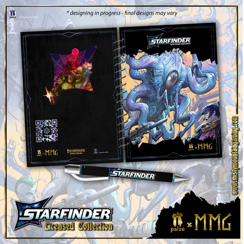 PRE-ORDER | Starfinder Notebook & Pen