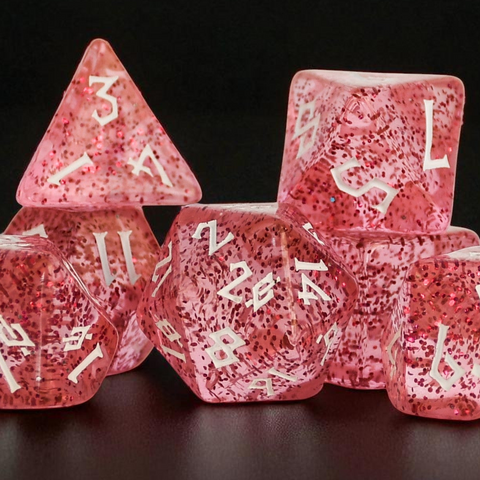 Sugarplum Acrylic Dice Set