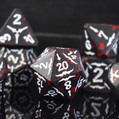 Sword of the Blood Hunter Metal Dice Set