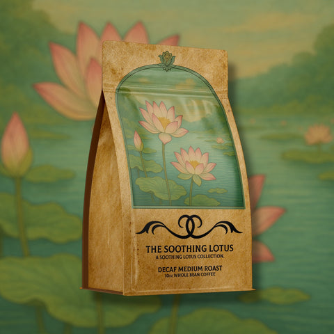The Soothing Lotus Decaf Medium Roast Coffee