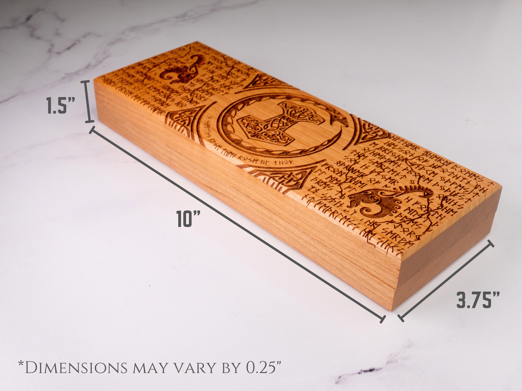 wood dice vault for tabletop gaming dice storage