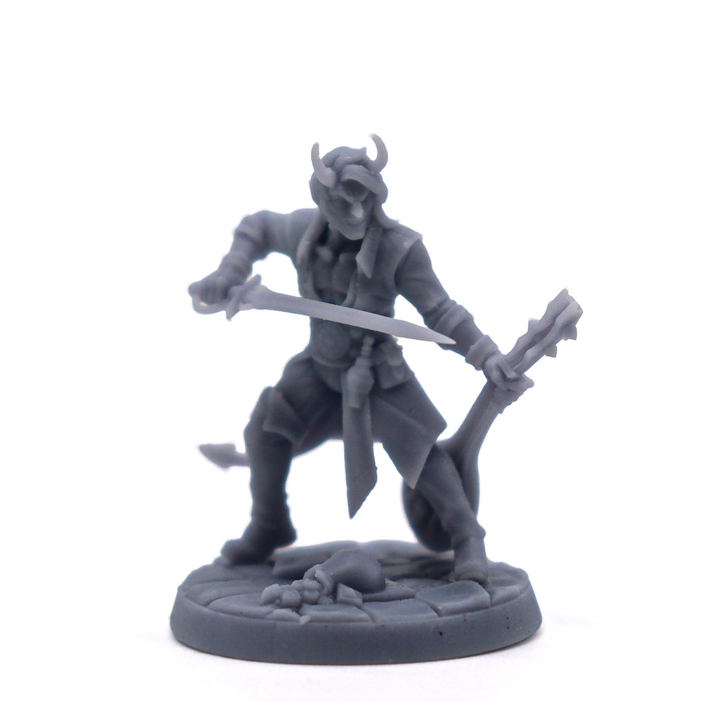 Tiefling Bard Male Miniature