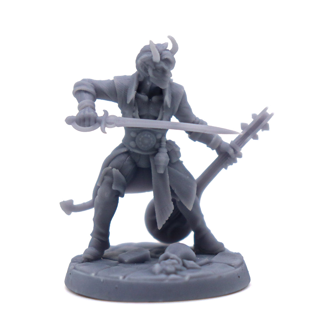 Tiefling Bard Male Miniature