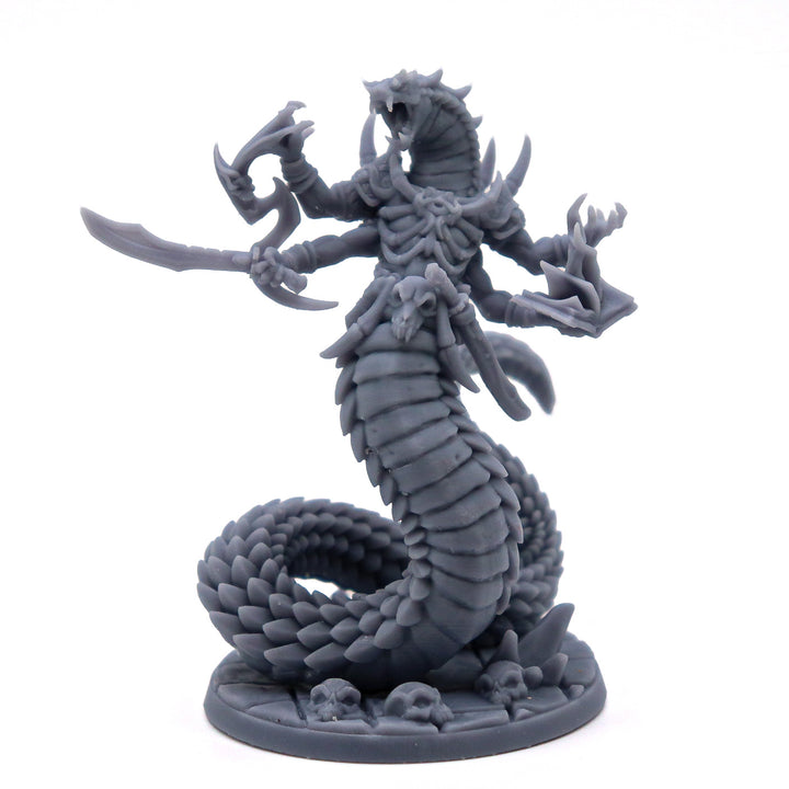 Tombscale Naga Sage Miniature