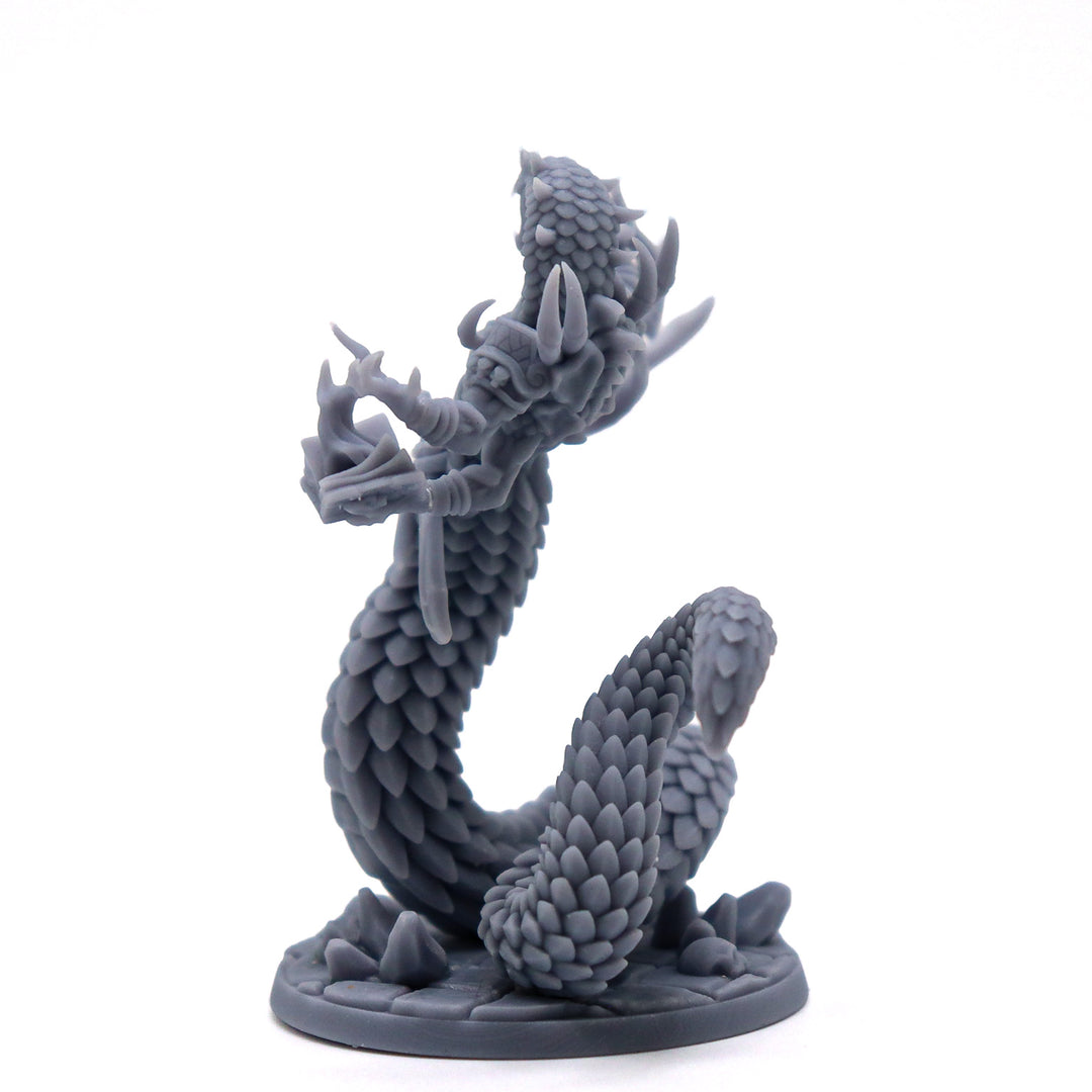 Tombscale Naga Sage Miniature