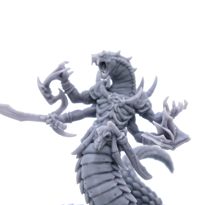 Tombscale Naga Sage Miniature
