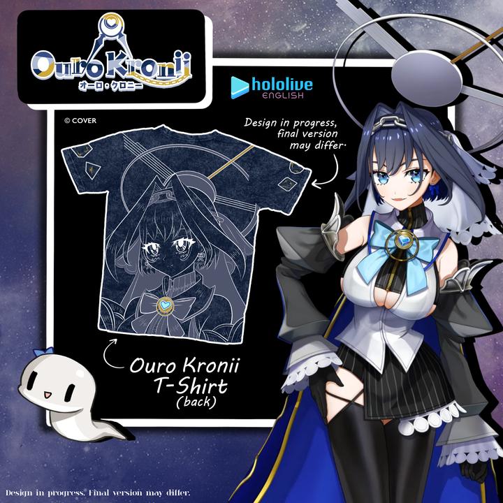 予約商品 | Ouro Kronii Tシャツ | hololive English x MMG 限定品