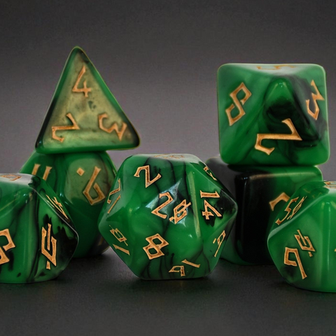 Vortex Acrylic Dice Set