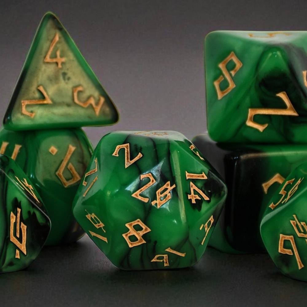 Pre-Order || Vortex Acrylic Dice Set