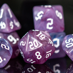 Warlock Class Acrylic Dice Set