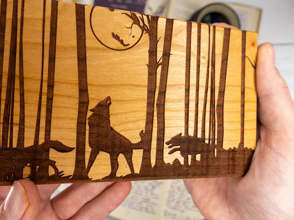 wooden dice vault for ttrpg