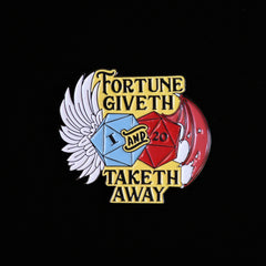 Angels and Demons D20 Pin