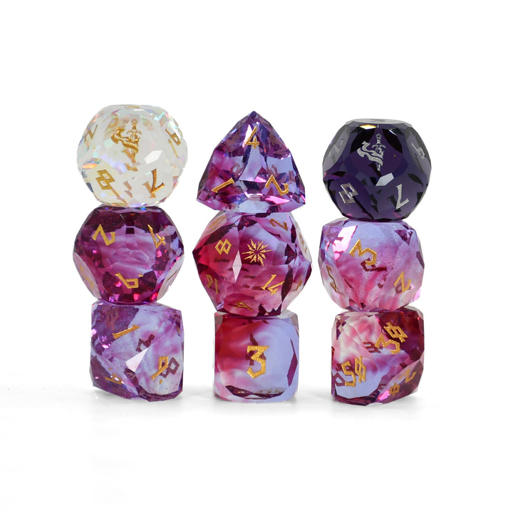 PRE-ORDER || Arcana Domain Multifaceted Daggerheart Dice Set