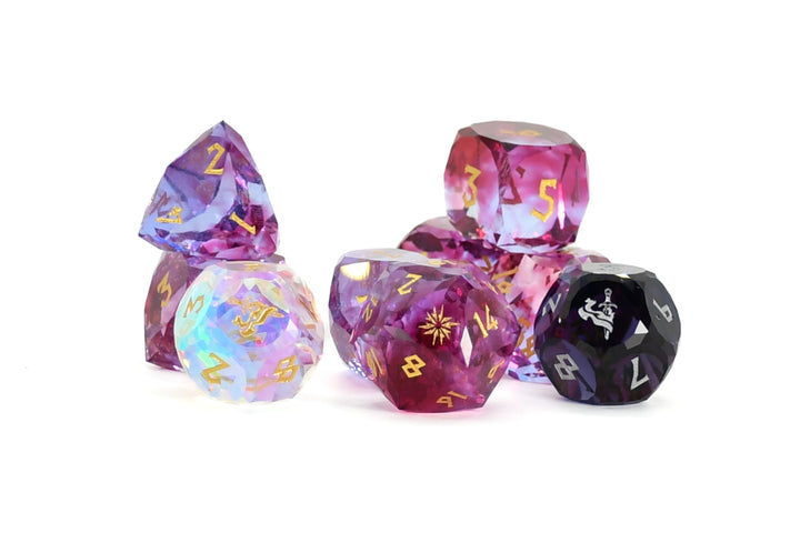 PRE-ORDER || Arcana Domain Multifaceted Daggerheart Dice Set