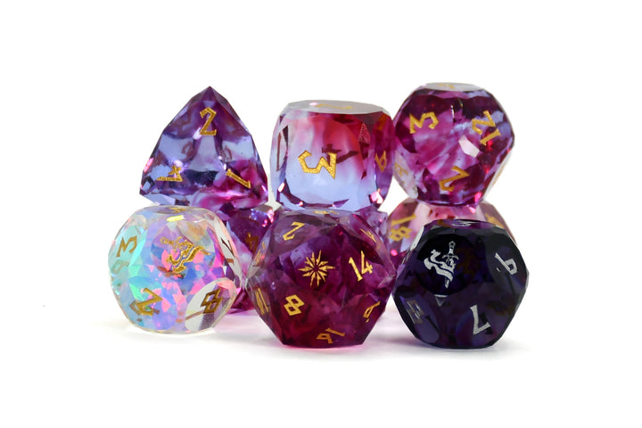 PRE-ORDER || Arcana Domain Multifaceted Daggerheart Dice Set