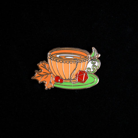 Autumn Tea Pin