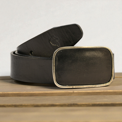 Western Buckle Belt - Black