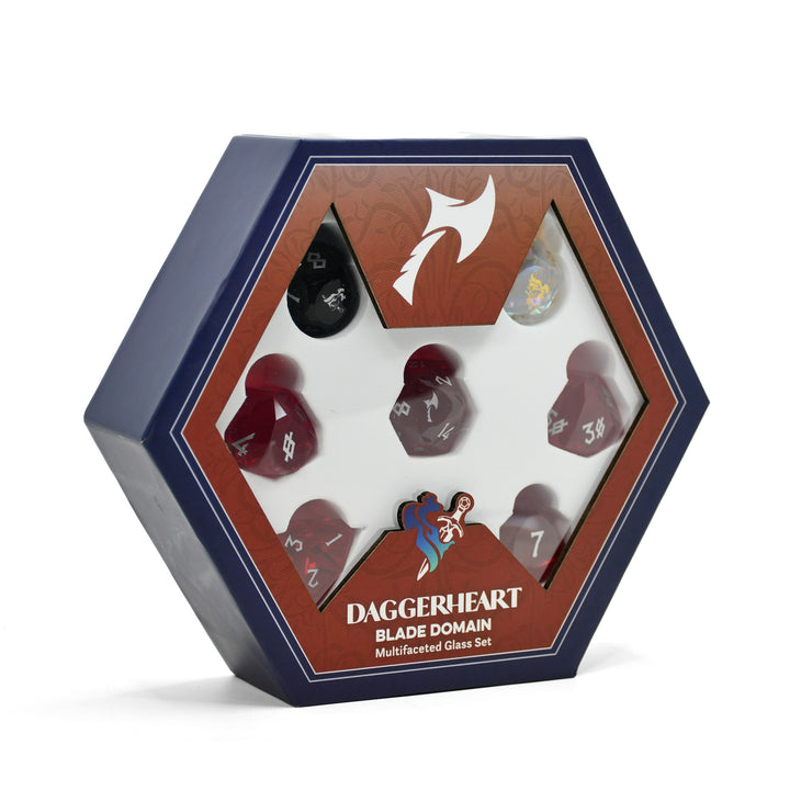 PRE-ORDER || Blade Domain Multifaceted Daggerheart Dice Set