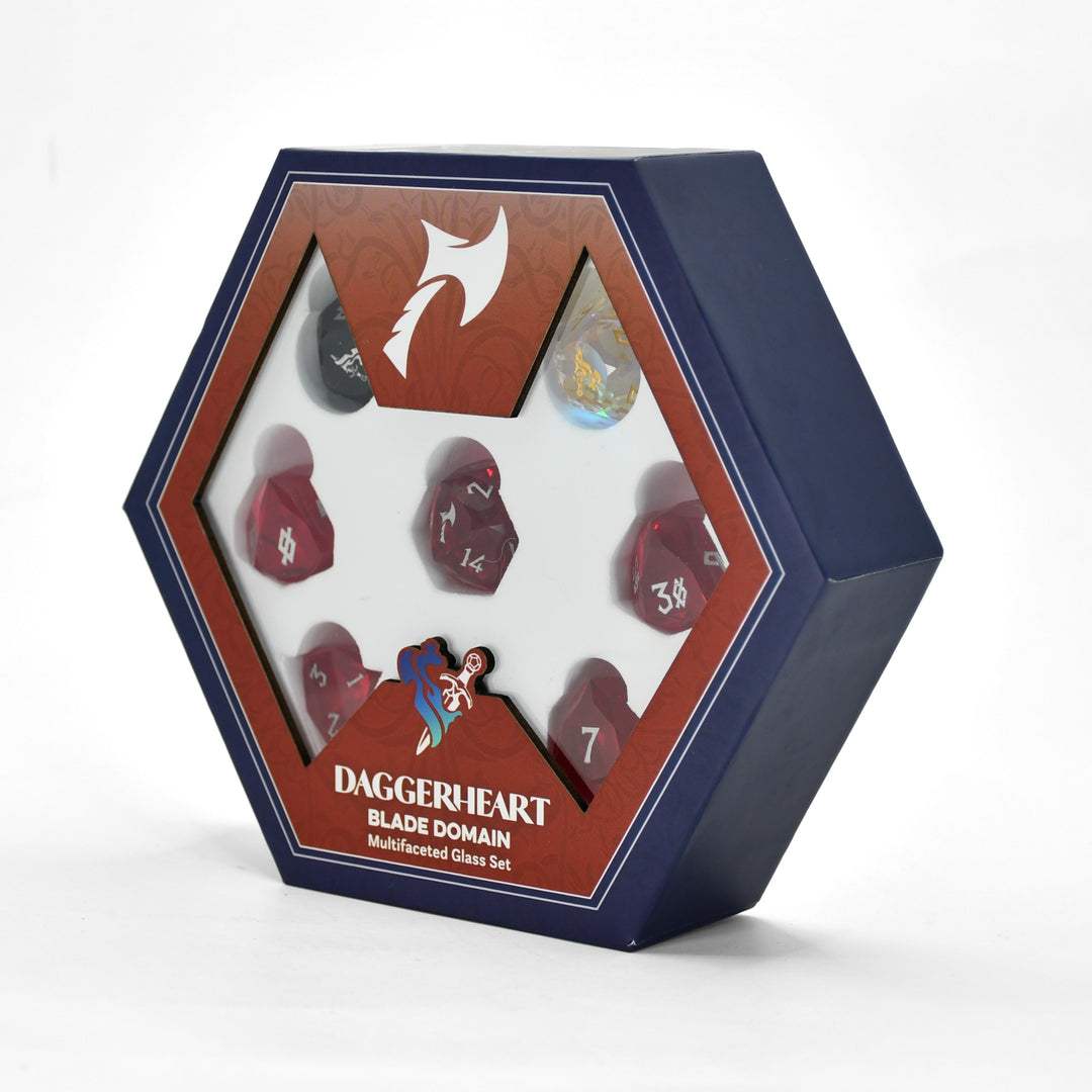 PRE-ORDER || Blade Domain Multifaceted Daggerheart Dice Set