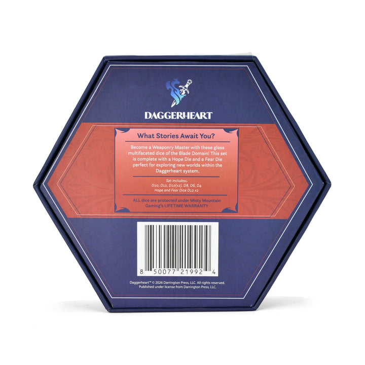 PRE-ORDER || Blade Domain Multifaceted Daggerheart Dice Set
