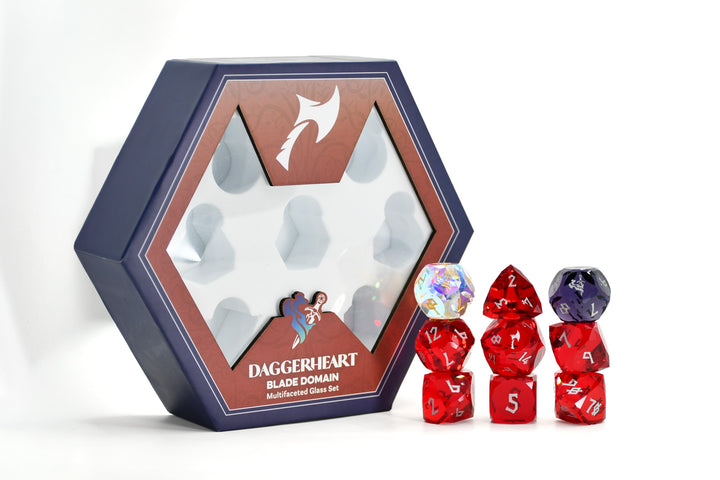 PRE-ORDER || Blade Domain Multifaceted Daggerheart Dice Set