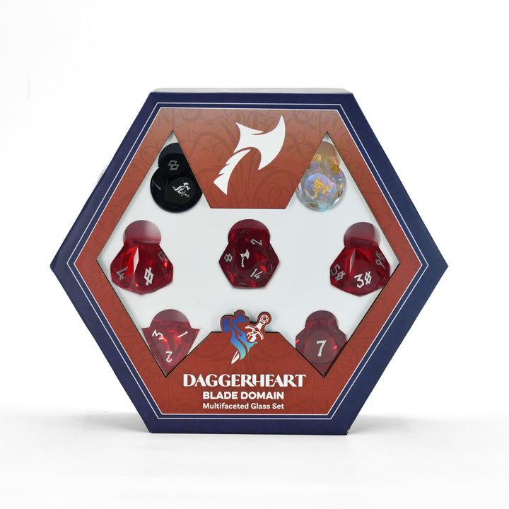 PRE-ORDER || Blade Domain Multifaceted Daggerheart Dice Set