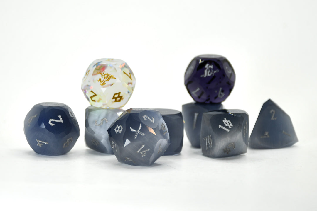 PRE-ORDER || Bone Domain Multifaceted Daggerheart Dice Set