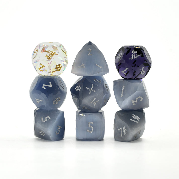 PRE-ORDER || Bone Domain Multifaceted Daggerheart Dice Set