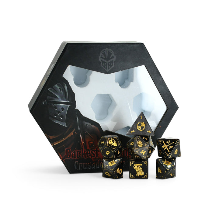 Pre-Order || Darkest Dungeon Crusader Dice Set