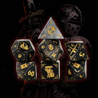 Pre-Order || Darkest Dungeon Crusader Dice Set