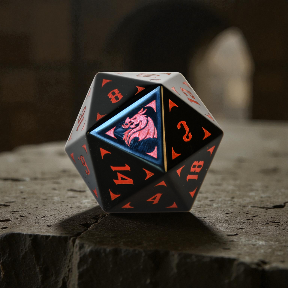 Black Draconic 35mm Glass D20