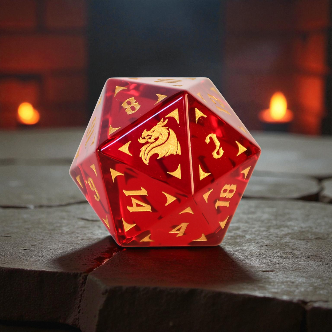 Red Draconic 35mm Glass D20